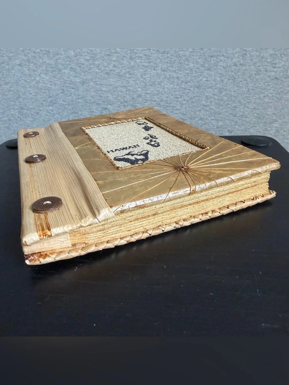 Photo Albums Handmade Natural Materials Hawaii Islands 6x8” Hawaiian Gift New